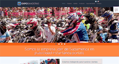 Desktop Screenshot of expobanderas.com.ar